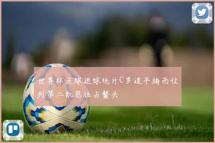 世界杯点球进球统计C罗追平梅西位列第二凯恩独占鳌头