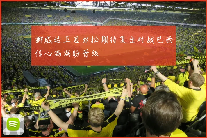 挪威边卫吕尔松期待复出对战巴西信心满满盼晋级